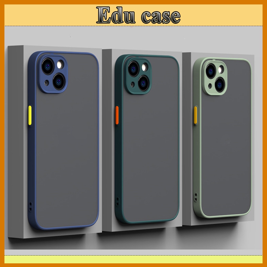 Ốp Lưng Iphone Nhám - Chống Vân Tay Mặt Lưng 6/6S/6Plus/6Splus/7/8/7Plus/8Plus/X/Xs/Xs Max/11/11Pro Max/12/13 Pro/Promax