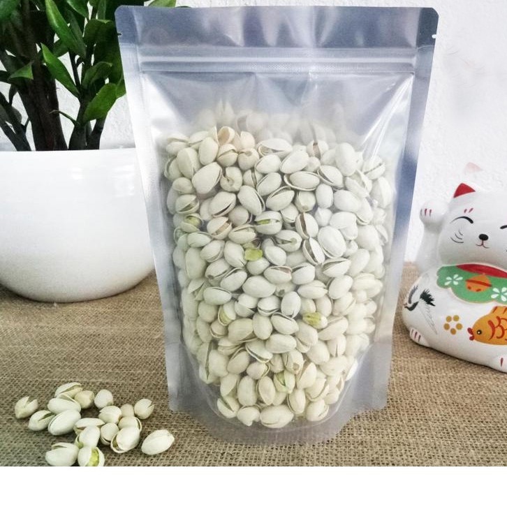 Túi Zipper Bạc Đáy Đứng - một Mặt trong, Một Mặt Bạc-  - Mộc Nhân Farm