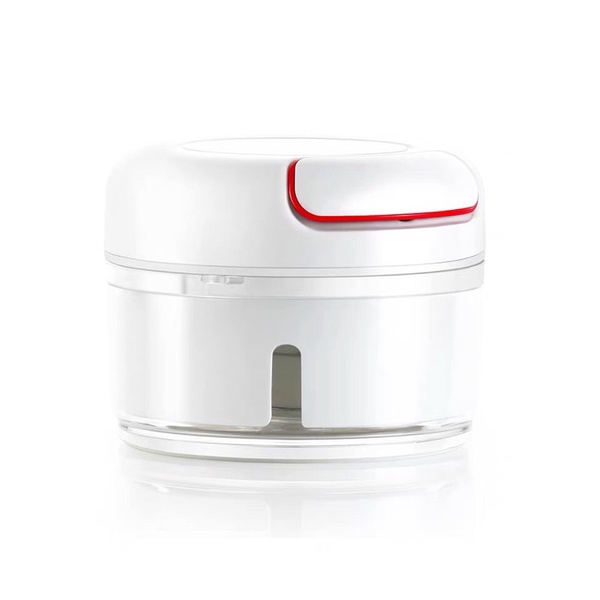 Dụng Cụ Xay Tỏi Ớt Bằng Tay Mini Dung Tích 170ml - Máy Xay Nhuyễn Tỏi Ớt Hành Gia Vị Cầm Tay 2 Lưỡi