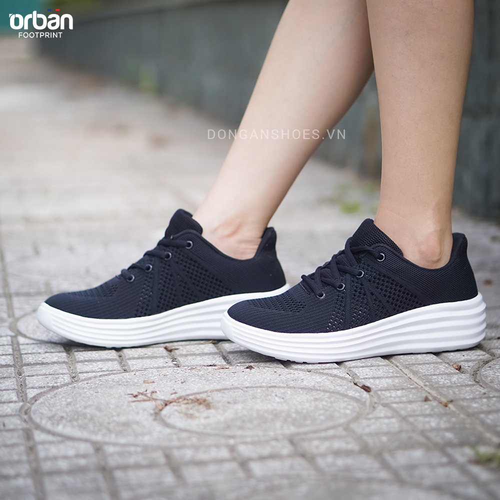 Giày Sneaker Nữ Urban UB2109 full màu thời trang êm mềm thoáng mát