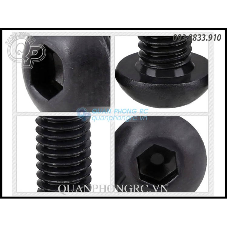 Óc lục giác M2.0 x 5/6/7/8/10/12/15/20/25/30MM