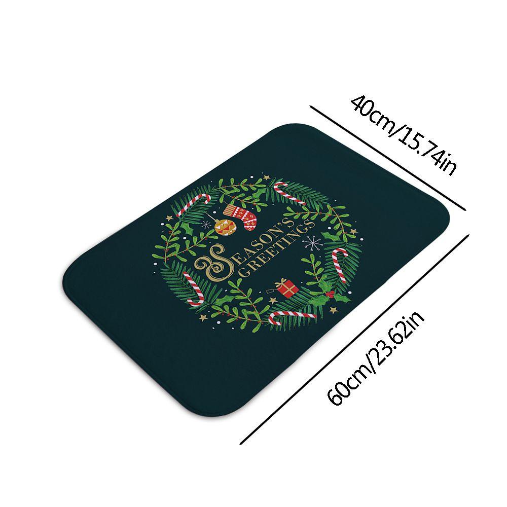 Thảm lót sàn Chống Trượt Họa Tiết Giáng Sinh Chất Lượng Cao