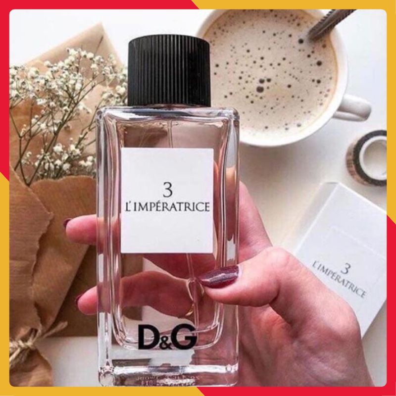 Nước Hoa Cao Cấp DG 3 L’Imperatrice 100ml Lưu Hương 12h Sang Trọng, Đẳng Cấp Nước Hoa Nữ Thơm Lâu