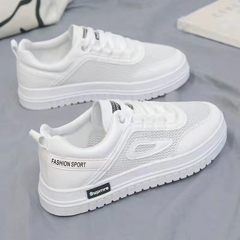 Giày Thể Thao Đế Bằng Thời Trang Năng Động Cho Nữ