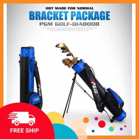 Túi đựng gậy golf size nhỏ PGM mini có chân chống đựng 5 - 8 gậy da cao su chất lượng cao cứng cáp TM045