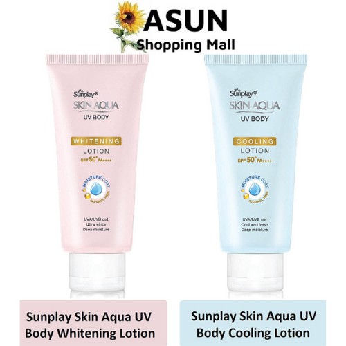 Kem Chống Nắng Sunplay Dưỡng Thể Sáng Da Skin Aqua UV Body Lotion SPF 50+ PA++++ 150g