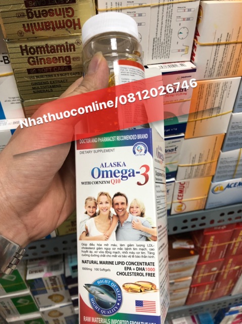 ✅OMEGA 3 WITHCOENZYM Q10 HỖ TRỢ SÁNG MẮT,ĐẸP DA(sản phẩm này ko phải là thuốc ko có tác dụng thay thế thuốc chữa bệnh)