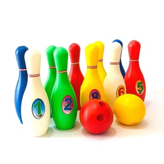 BỘ BOWLING NHỰA CHO BÉ CHƠI TẠI NHÀ