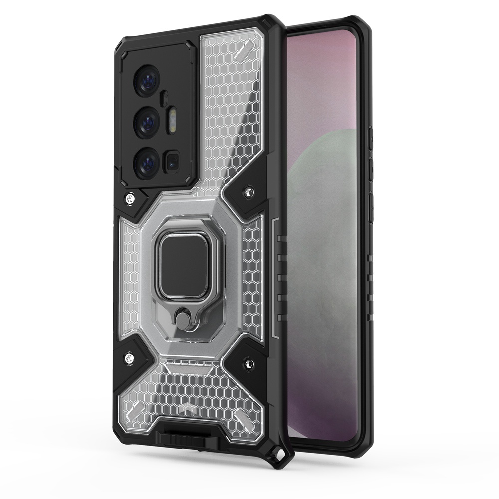 Ốp Điện Thoại PC Cứng + TPU Mềm Tản Nhiệt Kèm Giá Đỡ Nhẫn Chống Sốc Cho Vivo X70 Pro Plus Vivo X70