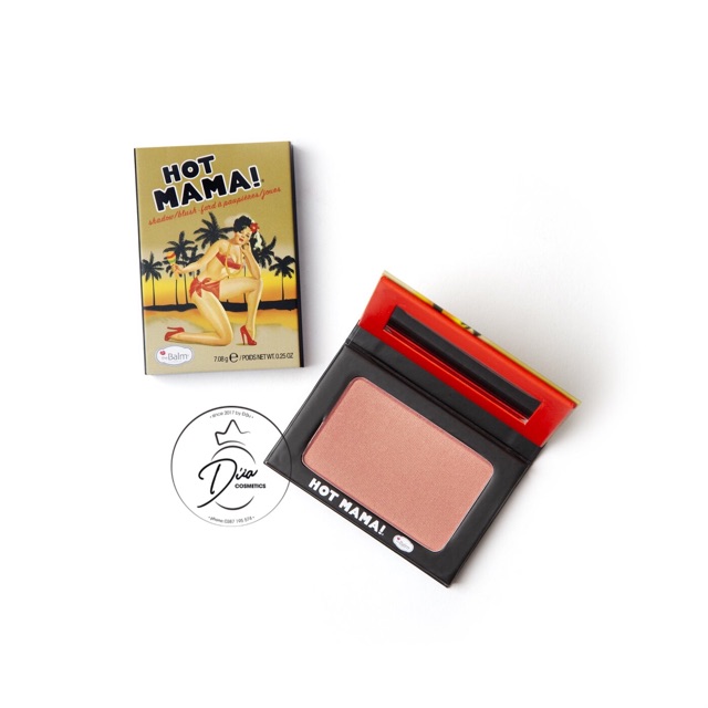 [Đủ bill] Phấn má The Balm Hot Mama