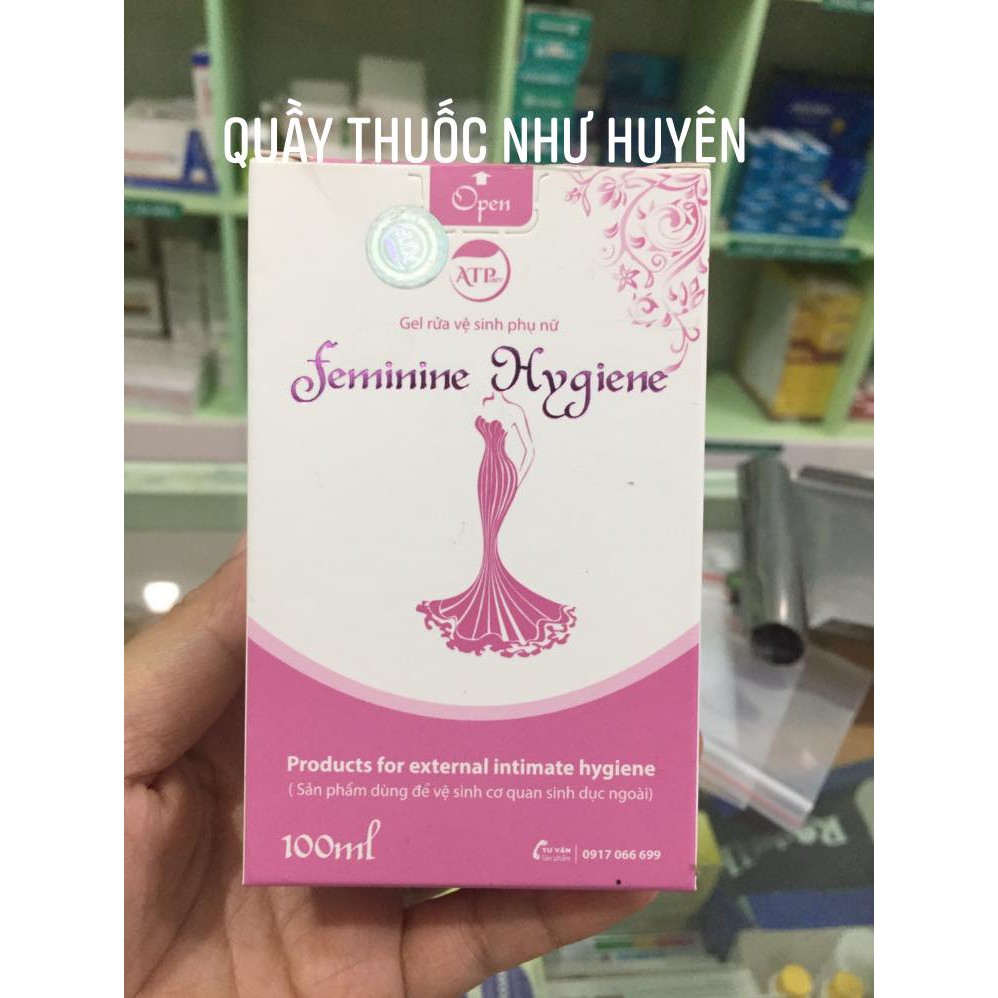 Gel rửa vệ sinh phụ nữ FEMININE HYGIENE lọ 100ml hồng