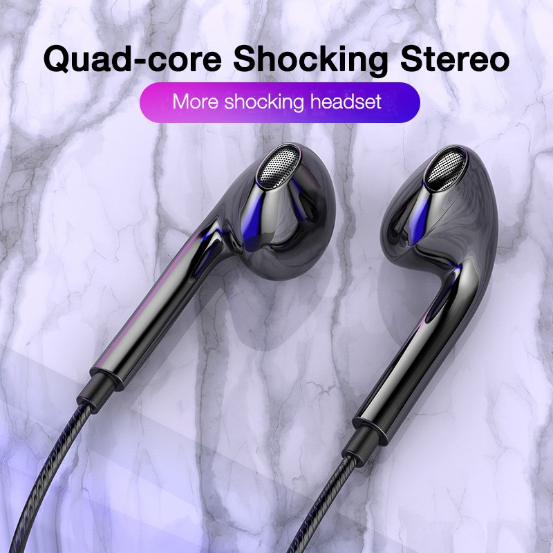 Tai nghe chơi game có dây và mic đầu cắm kích thước 3.5mm dành cho Xiaomi IPhone 11