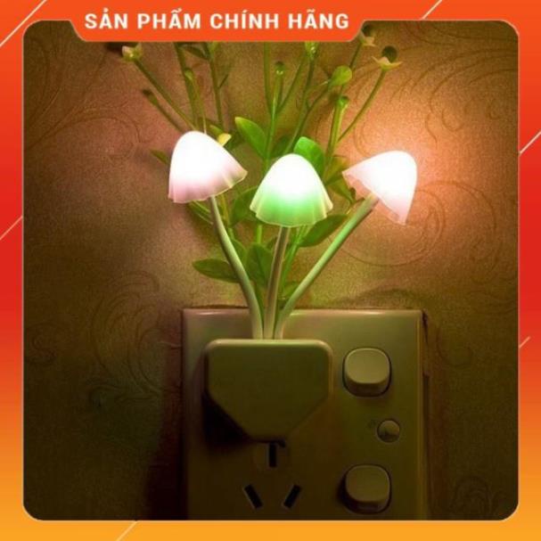 Đèn Ngủ Hình Nấm Có Cảm Biến Tự Động Bật/Mở Gắn Phòng Ngủ, Lối Đi Nhà Vệ Sinh, Nhà Bếp
