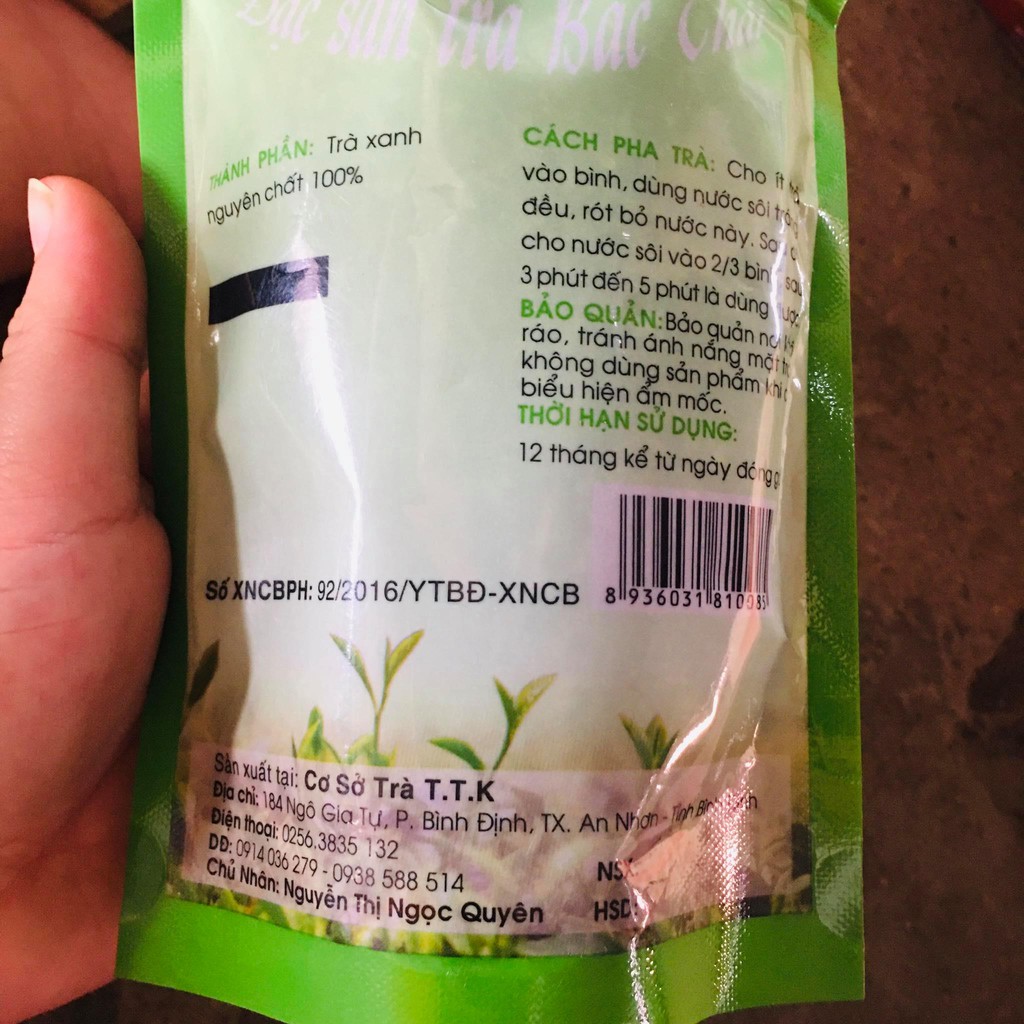 Trà/ Chè Xanh T.T.K Bình Định Gói 90gram [THKN77]