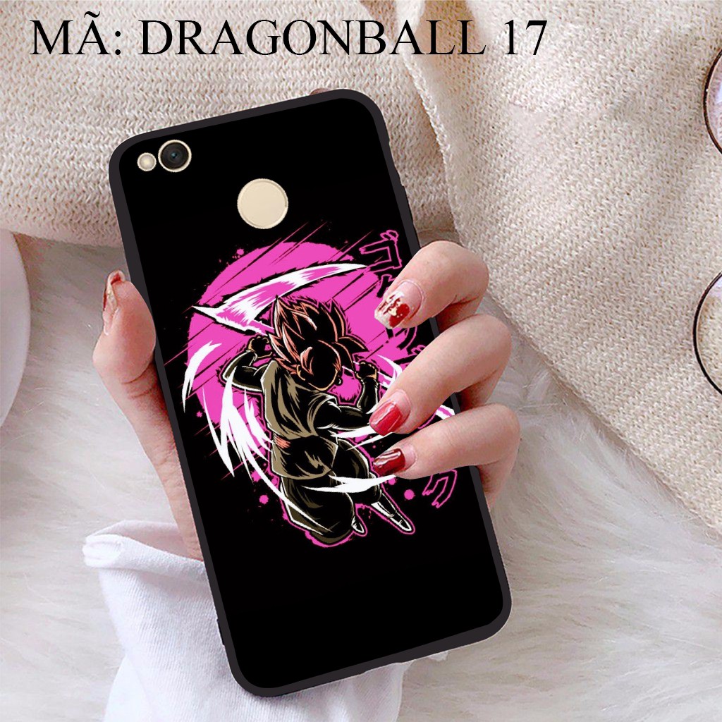 Ốp lưng Xiaomi Redmi 4x viền dẻo TPU BST Dragon Ball