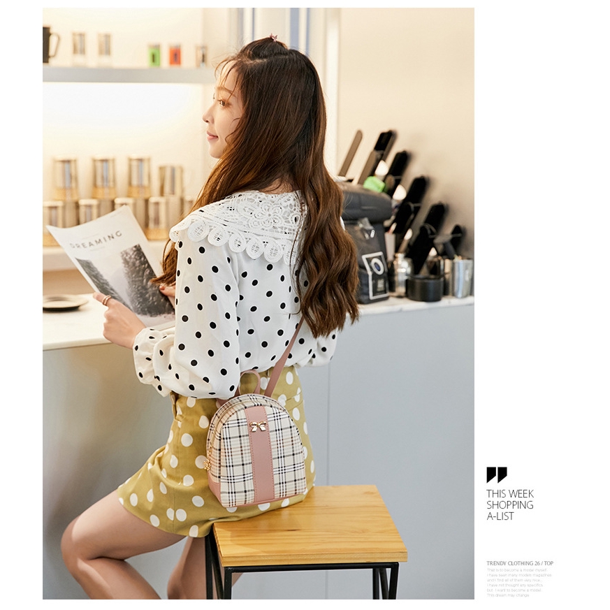 Balo đeo vai thời trang phong cách Hàn Quốc cho nữ