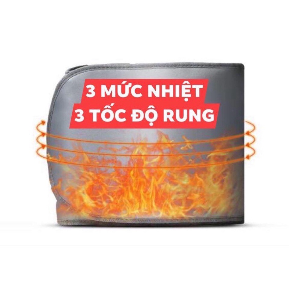 Đai Quấn Nóng Rung, Đai Giảm Béo, Đai Quấn Nóng Máy Giảm Béo Nóng Và Rung 2023 Bảo Hành 15 Tháng