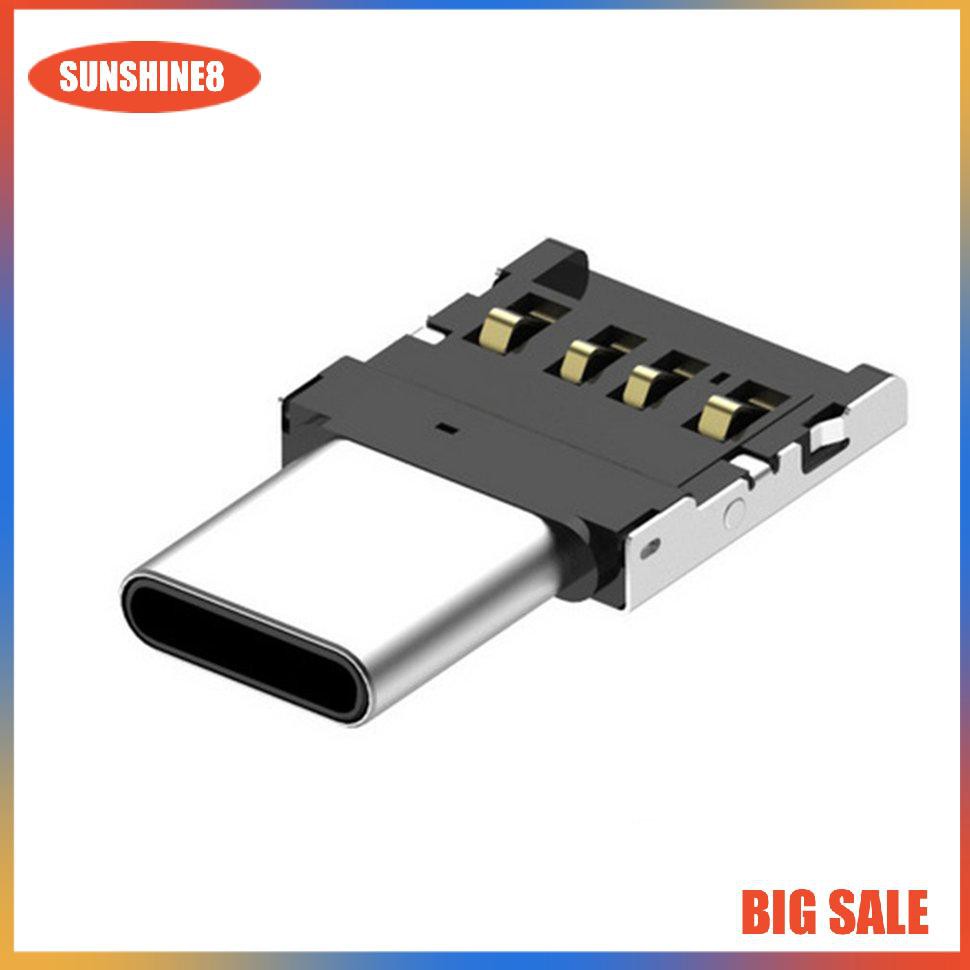 Đầu Chuyển Đổi Usb Sang Type C Otg 2.0 Đa Năng Cho Laptop 0504