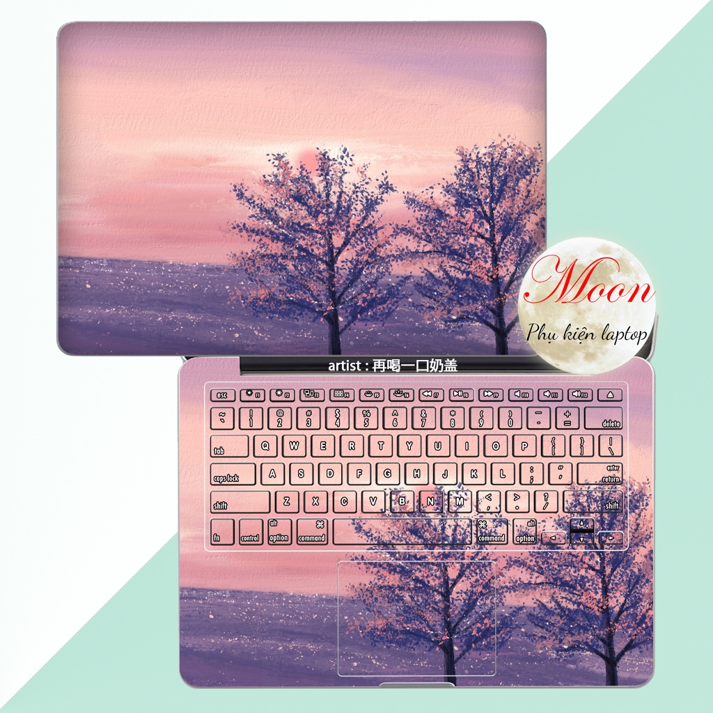 Skin Laptop Hình Vẽ Nghệ Thuật Dành Cho Tất Cả Các Dòng Máy Như:  Dell, Hp, Acer, Asus, Macbook,...