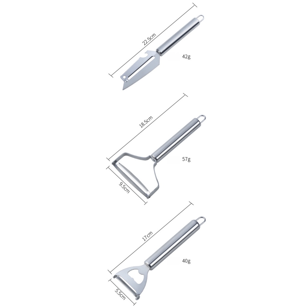 Dụng Cụ Tỉa, Gọt Vỏ Rau Củ Trái Cây Bằng Thép Không Gỉ Siêu Sắc Bén/Siêu Bền