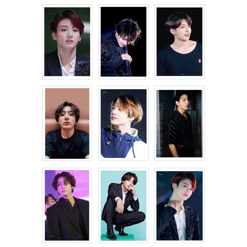 Lomo Card Ảnh JUNGKOOK - BTS ( 54 ảnh) Twitter Update