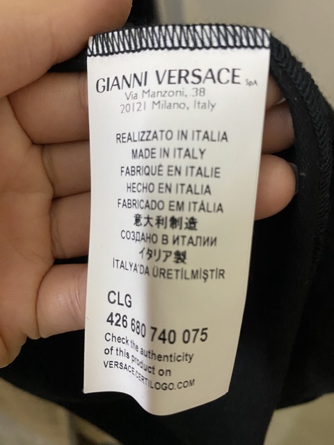 Áo nam Versus by Versace authentic size M