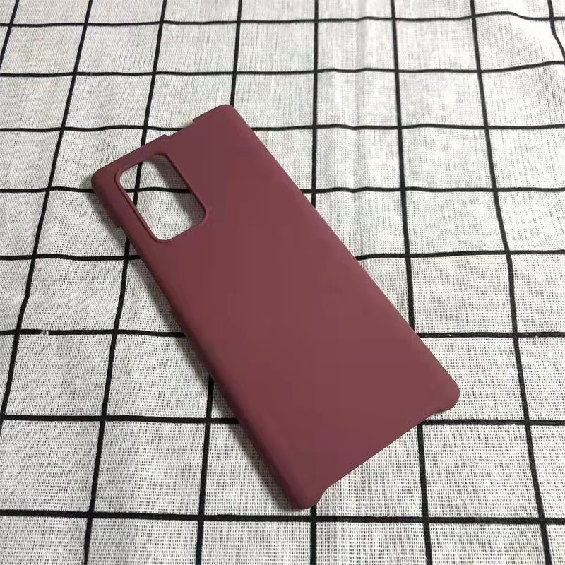 Ốp Điện Thoại Siêu Mỏng Màu Trơn Đơn Giản Thời Trang Cho LG Wing 5G