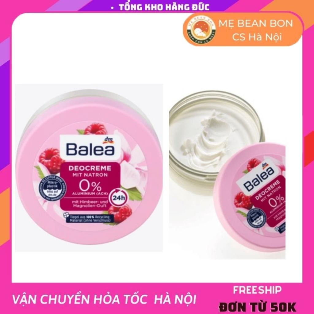 Kem khử mùi hôi nách Balea Deocreme với baking soda, 50ml - Mẹ bean bon
