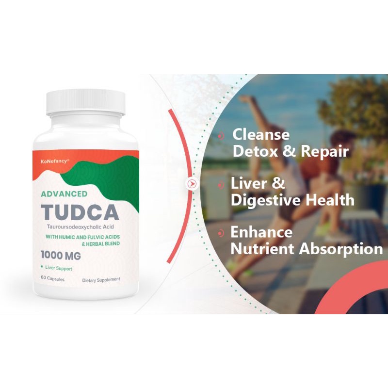 ADVANCED TUDCA 1000MG - GIẢI ĐỘC GAN, HẠ MEN GAN , HỖ TRỢ TIÊU HOÁ KHOẺ MẠNH