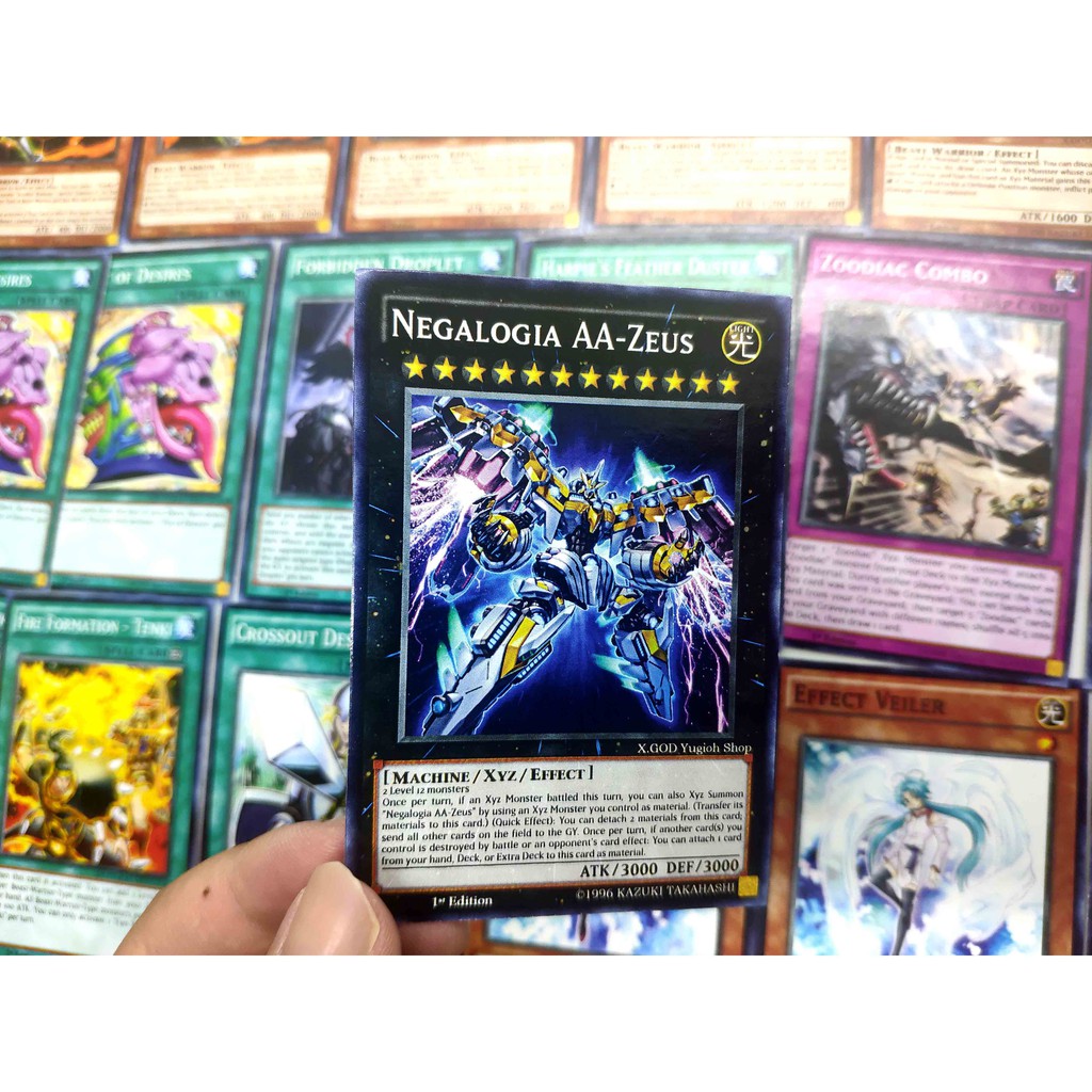 Bài Yugioh ❤️FREESHIP❤️ Thẻ bài Yugioh Zoodiac deck 54 lá