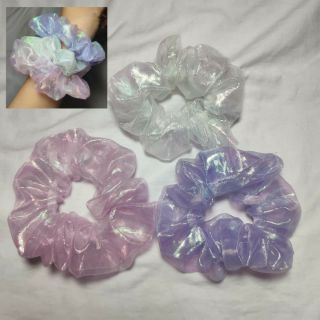 Dây cột tóc Scrunchies phản quang