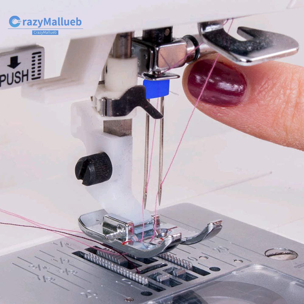 Crazymallueb❤3pcs 3size Double Needle Set Multifunctional Sewing Machine Clothing Needlework❤New