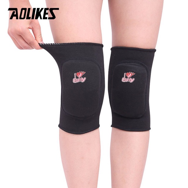 Đai cuốn bảo vệ đầu gối có đệm chơi thể thao Aolikes AL 0219