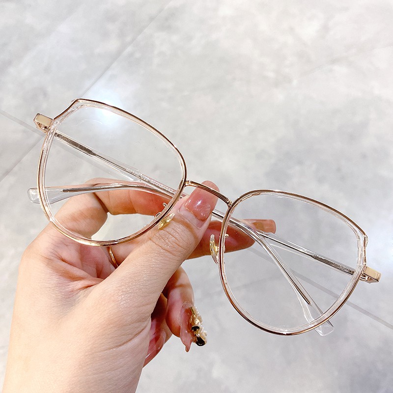 Mắt Kính Gọng Tròn Thời Trang Cho Nam Nữjz2129