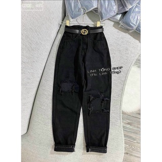 QUẦN BAGGY JEANS RÁCH