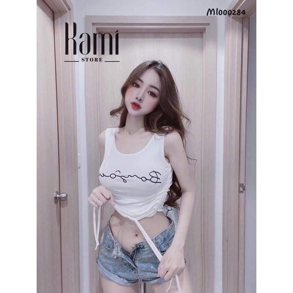 Áo Ba Lỗ Dây Rút 2 Bên Thể Thao Cá Tính Sexy - Y121