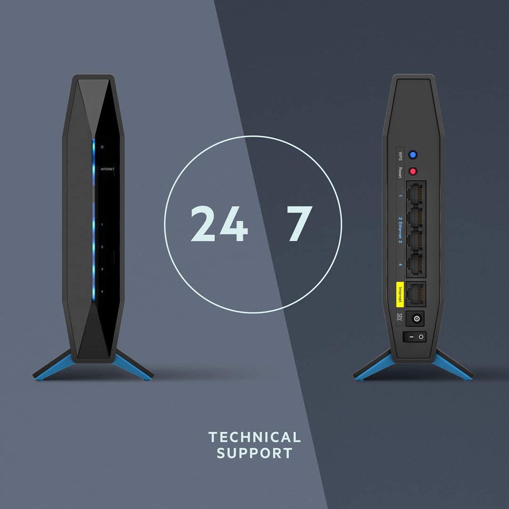 Router WiFi 5 Dual-Band AC1200 Linksys E5600 - Hãng Phân Phối Chính Thức