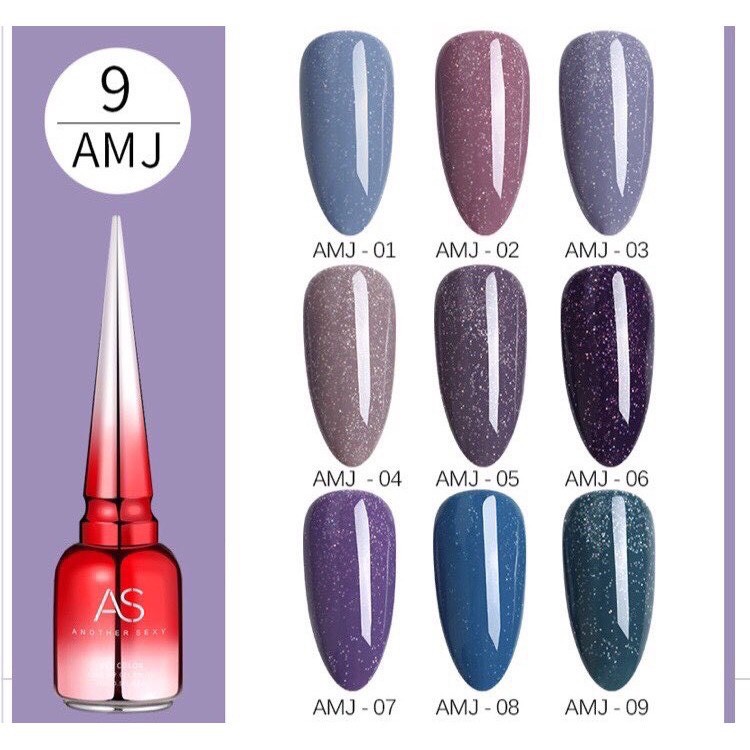 Sơn gel AS 15ML (dành cho tiệm nail chuyên nghiệp) - AMJ