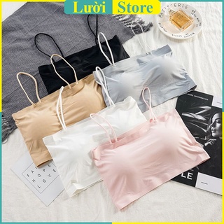 Áo bra đúc su quây 2 dây có đệm ngực 8881