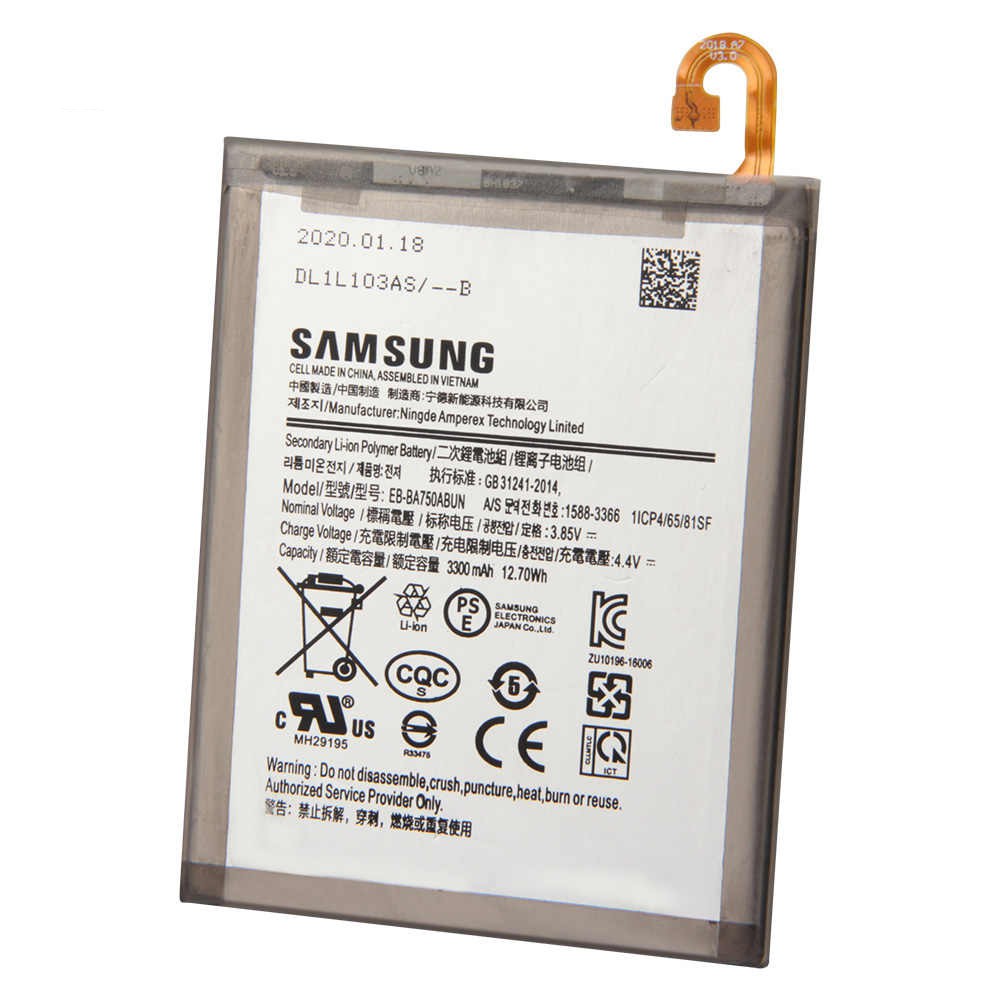 PIN SAMSUNG A10 / EB-BA750ABUN / 3300mAh