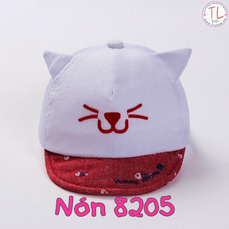 NÓN TRẺ EM - NÓN LƯỠI TRAI TAI MÈO XINH XẮN