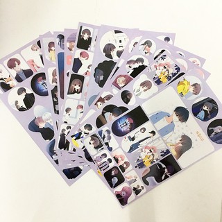 (new) (5k) Ảnh dán lẻ tấm sticker Miku album ảnh dán anime idol dễ thương
