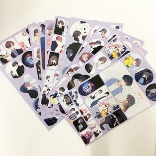 (new) (5k) Ảnh dán lẻ tấm sticker Ma Đạo Tổ Sư Trần Tình Lệnh album ảnh dán anime idol dễ thương