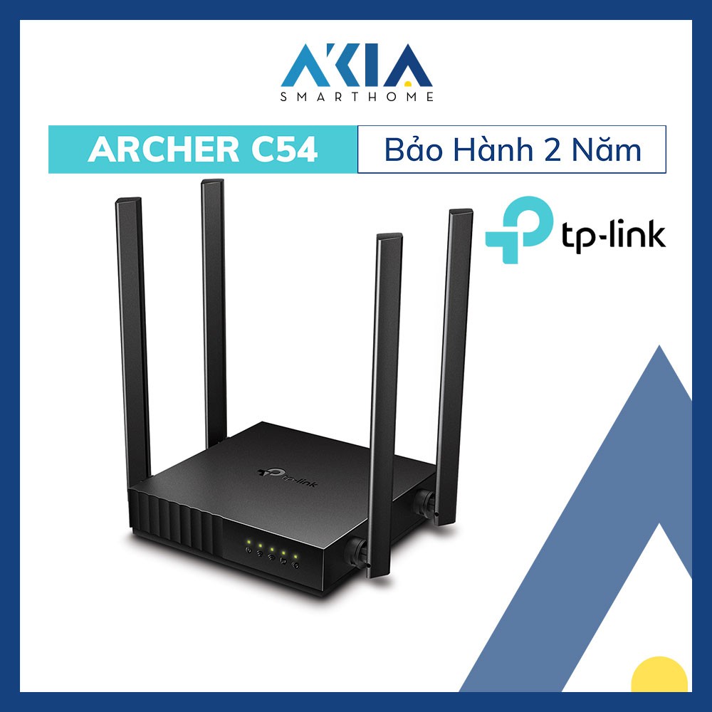 Bộ Phát Wifi Băng Tần Kép AC1200 TP-Link Archer C54 - Hàng Chính Hãng