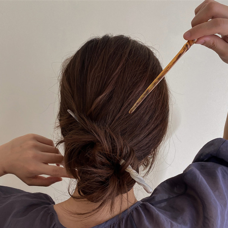 【QM】 Trâm cài tóc thiết kế đơn giản thời trang vintage cho nữ （hairclip）