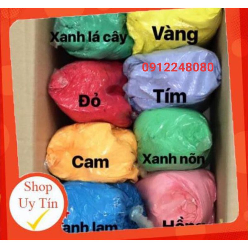 Combo 10kg bột màu chụp hình kỷ yếu ứng với 10 túi màu khác nhau