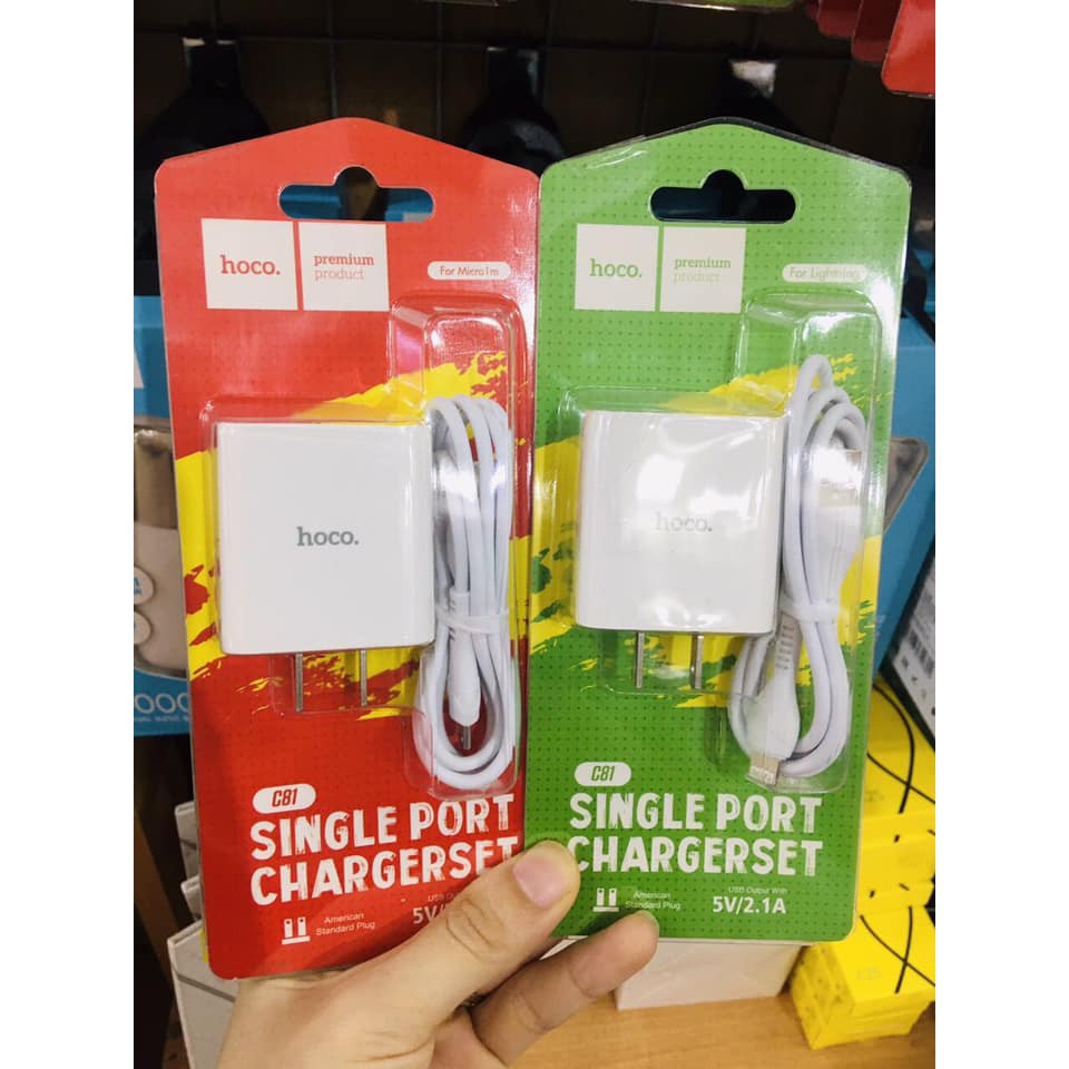 Combo sạc cáp C81