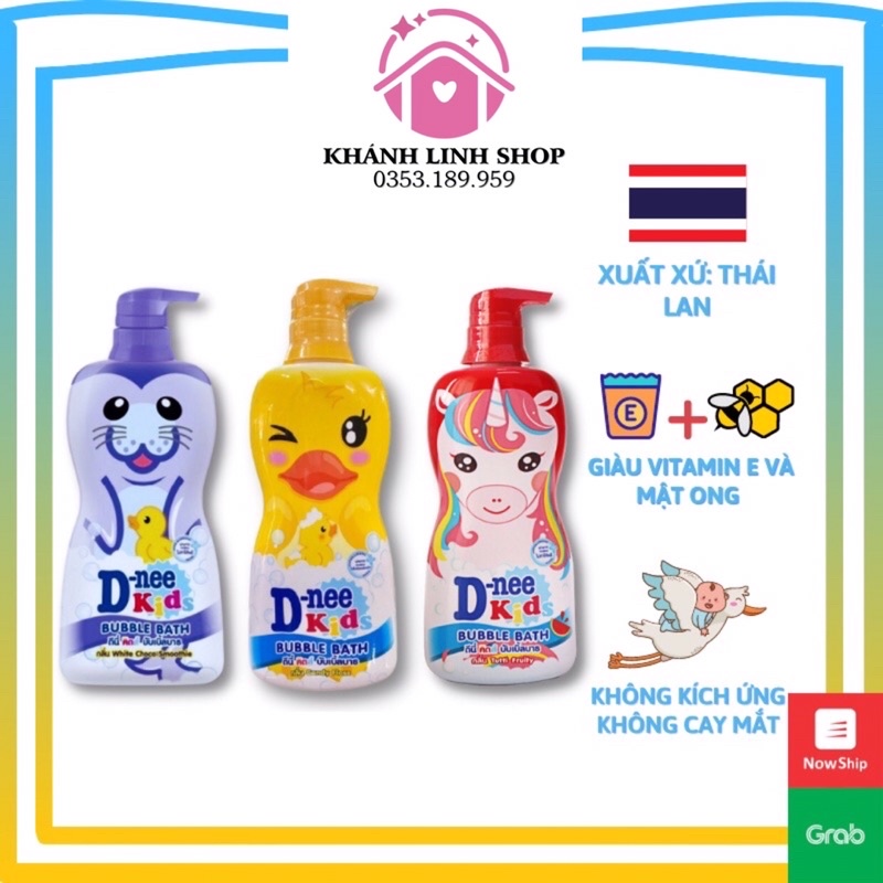 Sữa tắm gội Dnee cho bé