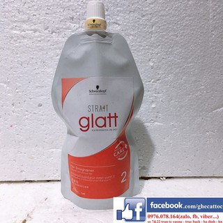 THUỐC UỐN DUỖI GLATT SCHWARZKOPF GLATT