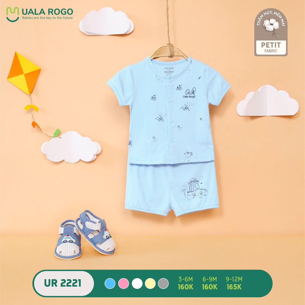 UR2221 Bộ cộc cúc giữa UalaRogo petit giao thông (3-12M)